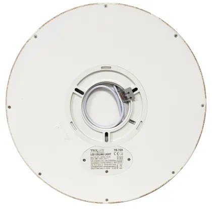 Plafoniera LED/24W/230V 3000/4000/6500K Ø 30 cm beige