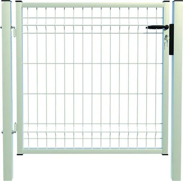 Cancelletto FERRO BULLONI Lario bianco in acciaio bianco H 100 x L 100 cm