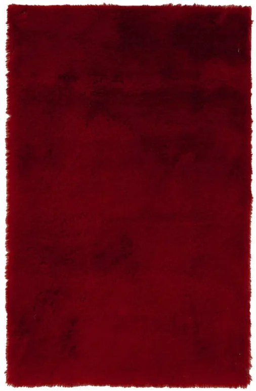 Tappeto Carezza rosso, L 170 x L 120 cm