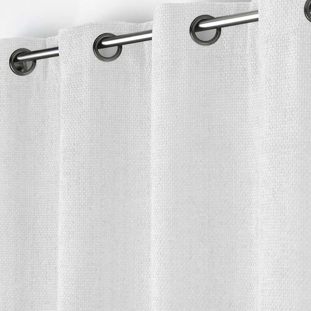 Tenda bianca in ciniglia 140x260 cm Leo – douceur d'intérieur