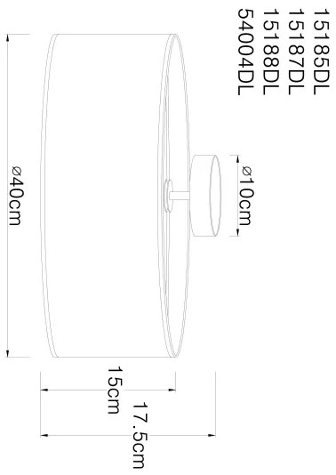 Globo 54004DL - Plafoniera con altoparlante THERESA 3xE27/40W/230V