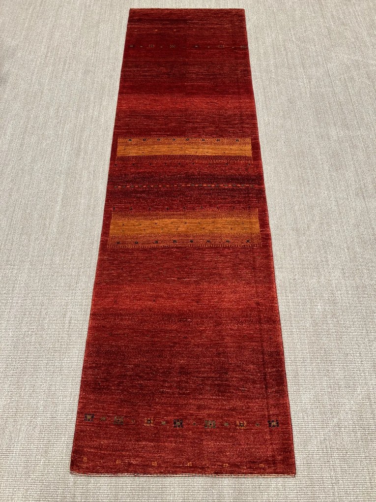 Loribaft Tappeto persiano 90x310 Rosso (Iran) Annodato A Mano