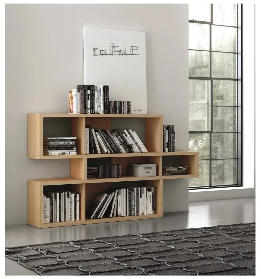 Libreria marrone , 34 x 100 cm London - TemaHome