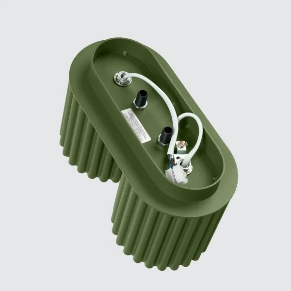 Sollux  SL.1795 - Faretto AURA 2xGU10/10W/230V verde