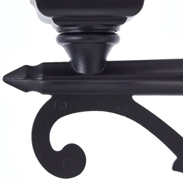 Brilliant - Lampada da esterno NISSIE 3xE27/60W/230V IP44 Nero