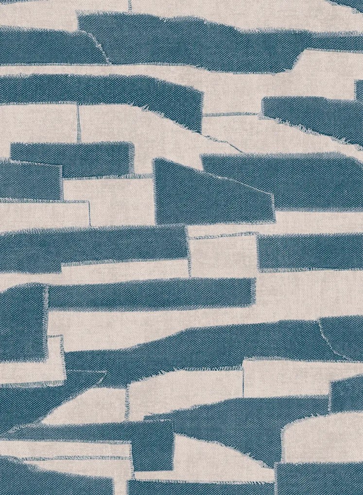 Essentials Carta da parati Gabarit - Blue/ Stone