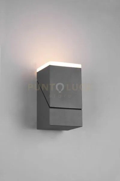 Avon applique led7w 800lm, 3000k  da esterno antracite orientabile ...