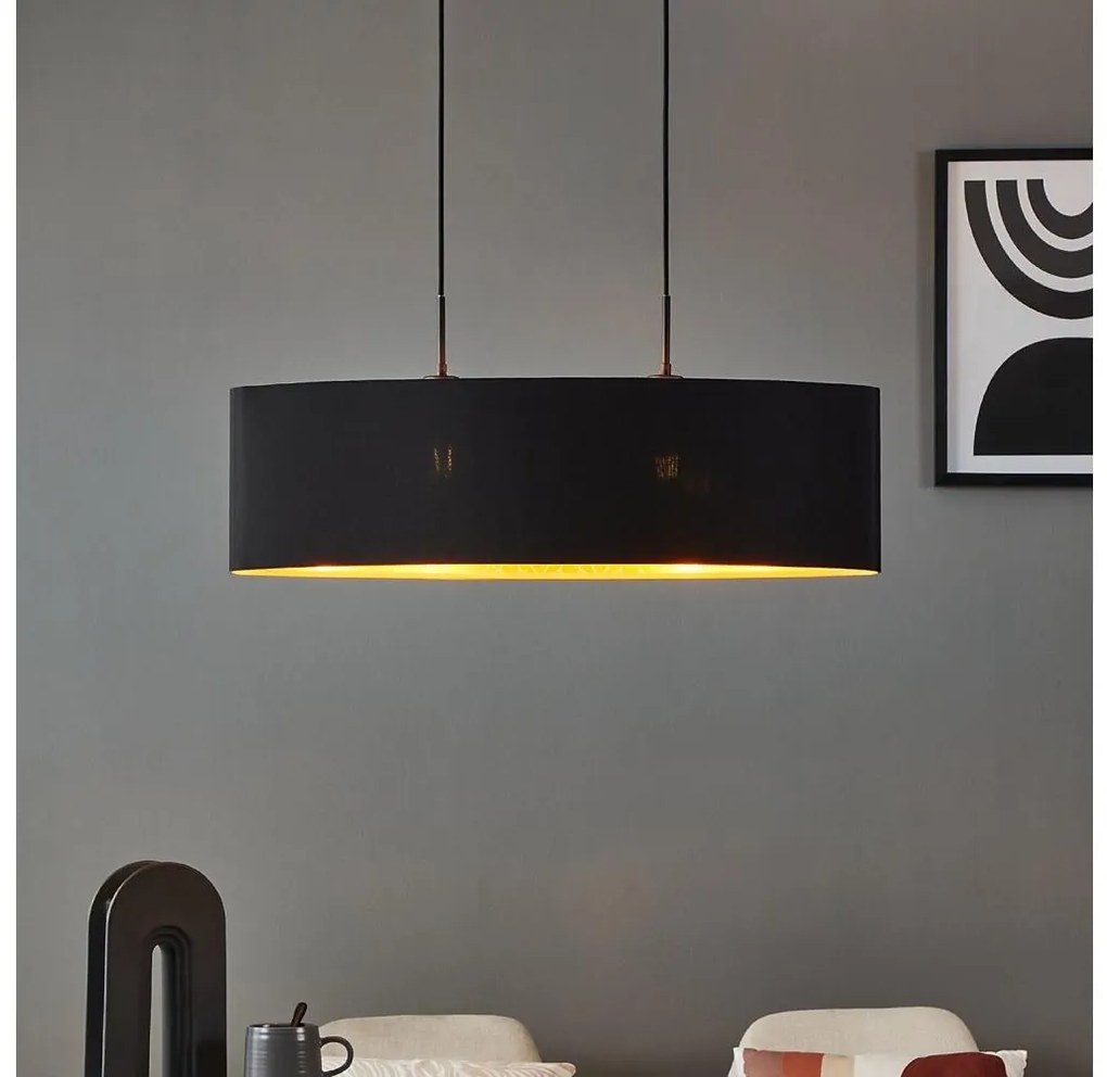 Eglo 900147 - Lampadario a sospensione con filo ZARAGOZA 2xE27/40W/230V