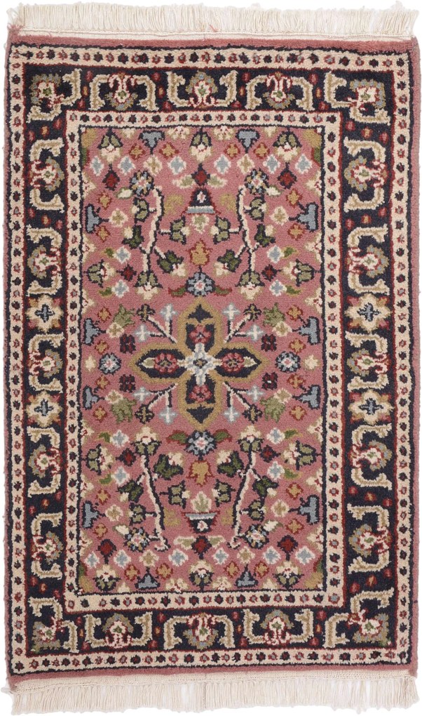 Persian Tappeto 90 x 60 (Indian) Annodato A Mano