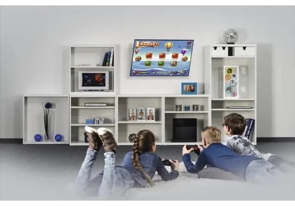 Hama - Supporto a parete inclinabile per TV 32-56" nero