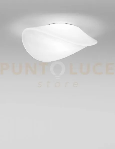 Balan plafoniera applique g bianco lucido e  bianco opaco 1 l22gg l...