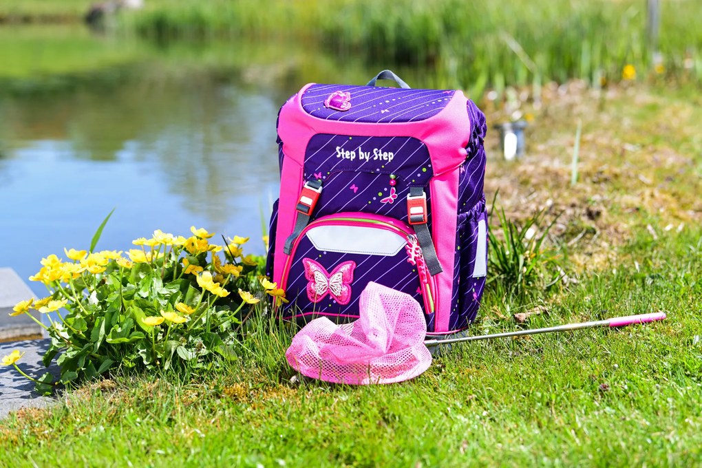 Zaino scuola Step by Step GRADE Shiny Butterfly