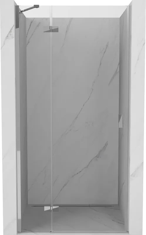 Mexen Mist-H porta doccia a battente sinistra 75 cm, trasparente, cromo - 8A5-075-000-01-00-L