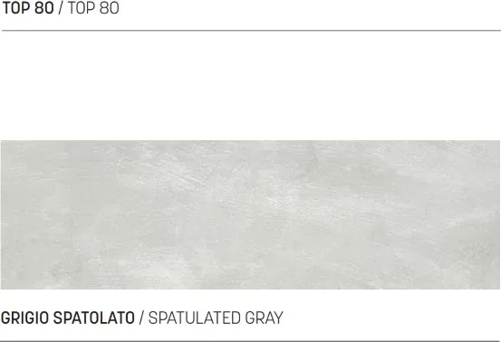 Mensolone bagno sospeso 80 cm NINFA per lavabo in legno Grigio spatolato