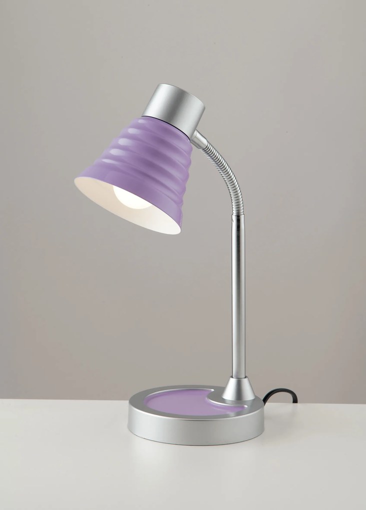 Lampada da Tavolo LDT055LEO-VIOLA 40W