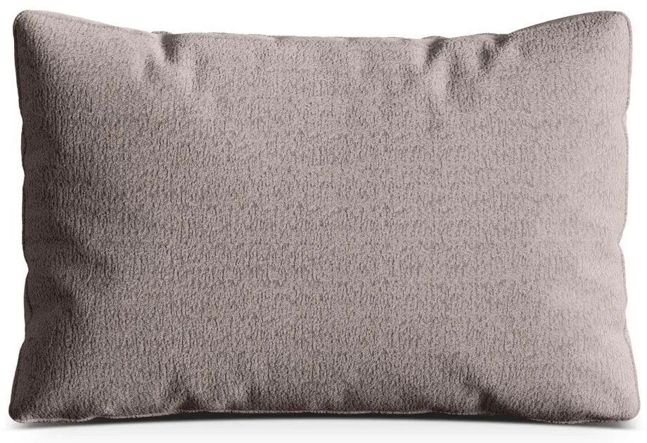 Cuscino per divano greige con rivestimento in bouclé Kemi – Cosmopolitan Design