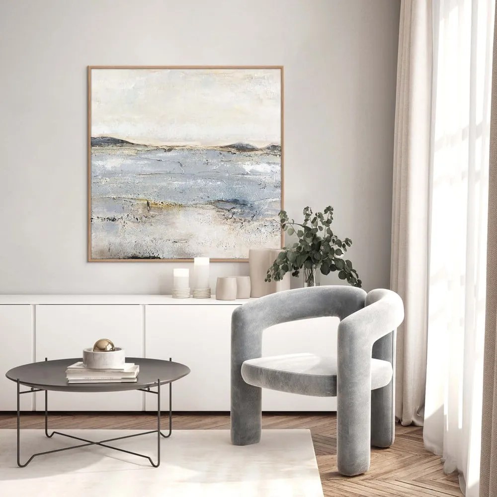 Quadro dipinto a mano 100x100 cm Trace Of Nature – Malerifabrikken