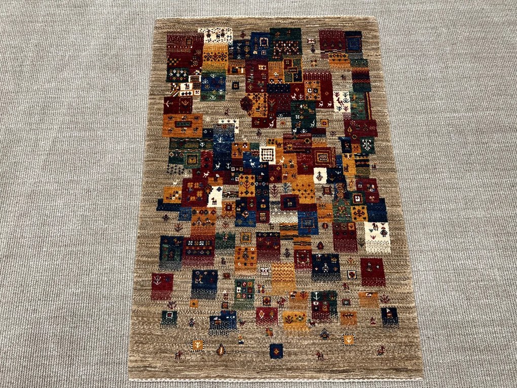 Loribaft Tappeto persiano 130x90 (Iran) Annodato A Mano