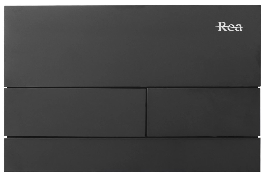 Pulsante per supporto set da incasso WC K011A-Q Rea T Black Matt