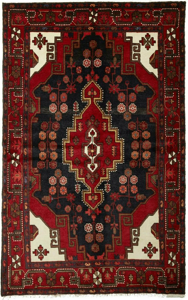 Hamedan Tappeto persiano 220x140 (Iran) Annodato A Mano