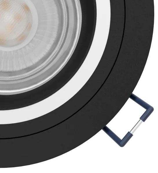 Eglo 900764 - LED RGBW Lampada da incasso dimmerabile CAROSSO-Z 4,7W/230V nero