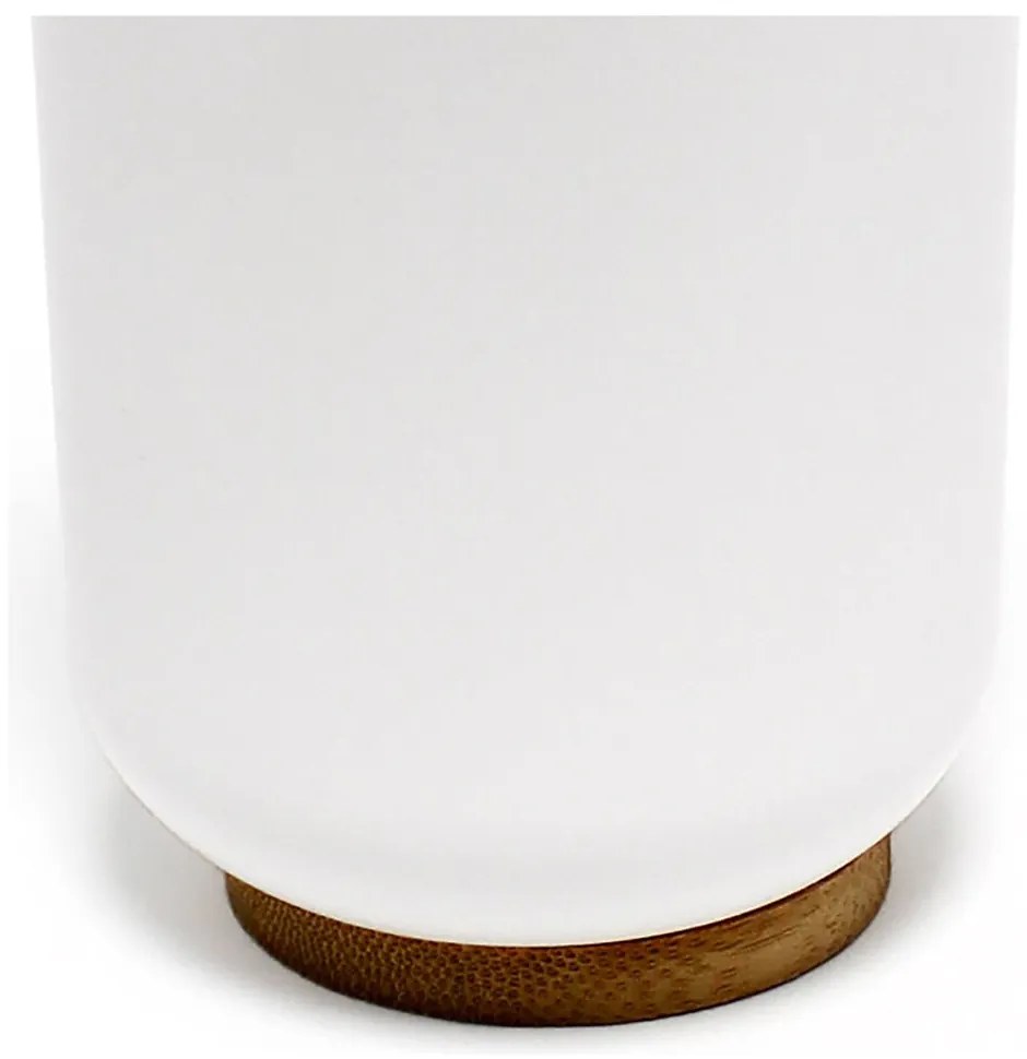 Portaspazzolino bianco in plastica Smart – douceur d'intérieur