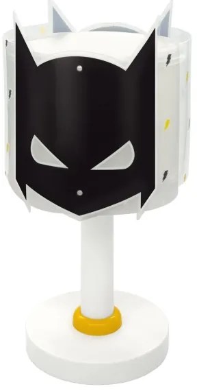 Dalber 61801N - Lampada LED per bambini DARK HERO 1xG4/4W/230V bianco/nero