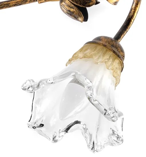 ONLI - Plafoniera ARIANNA 4xE14/6W/230V bronzo