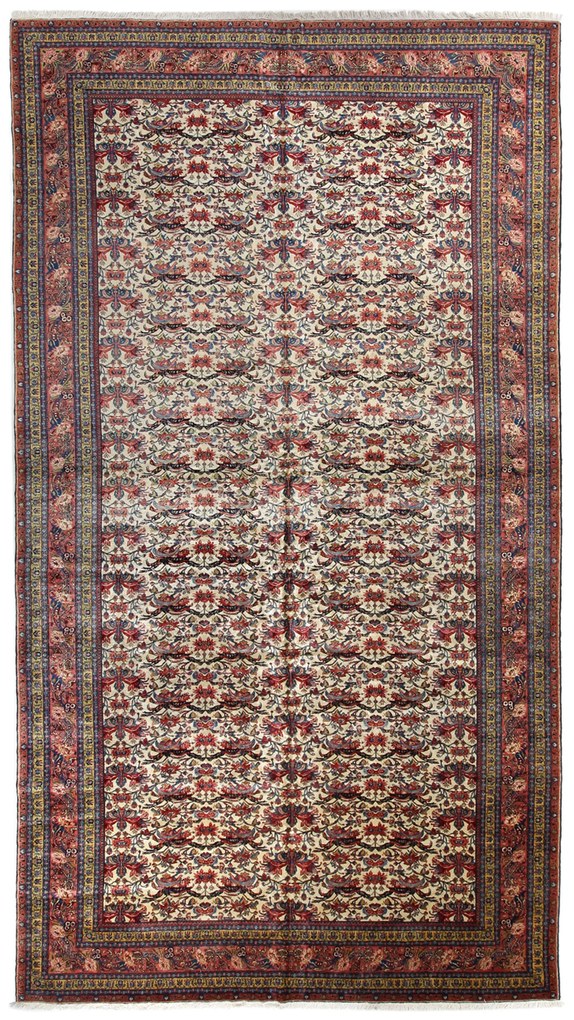 Tabriz Tappeto 320x600 (Iran) Annodato A Mano