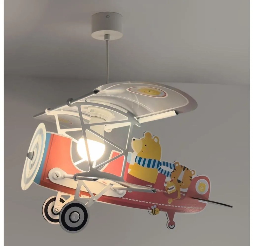 Dalber 54572 - Lampadario bambini LITTLE TEDDY 1xE27/15W/230V