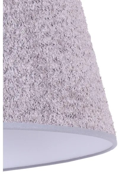 Duolla - Lampadario a sospensione con filo BOUCLE 1xE27/15W/230V diametro 50 cm grigio