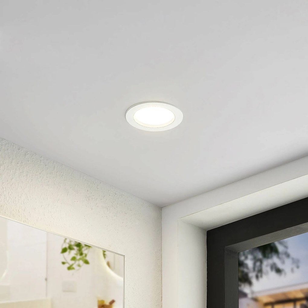 Arcchio Milaine LED incasso, bianco, dimming