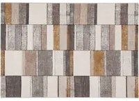 Tappeto grigio e beige 190x133 cm Ray