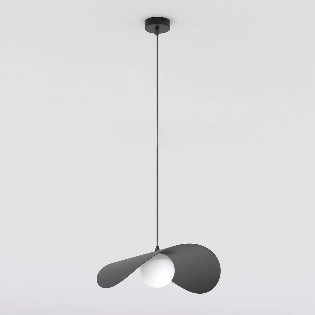 Lampada a sospensione RITUAL 1 G9 L in Acciaio