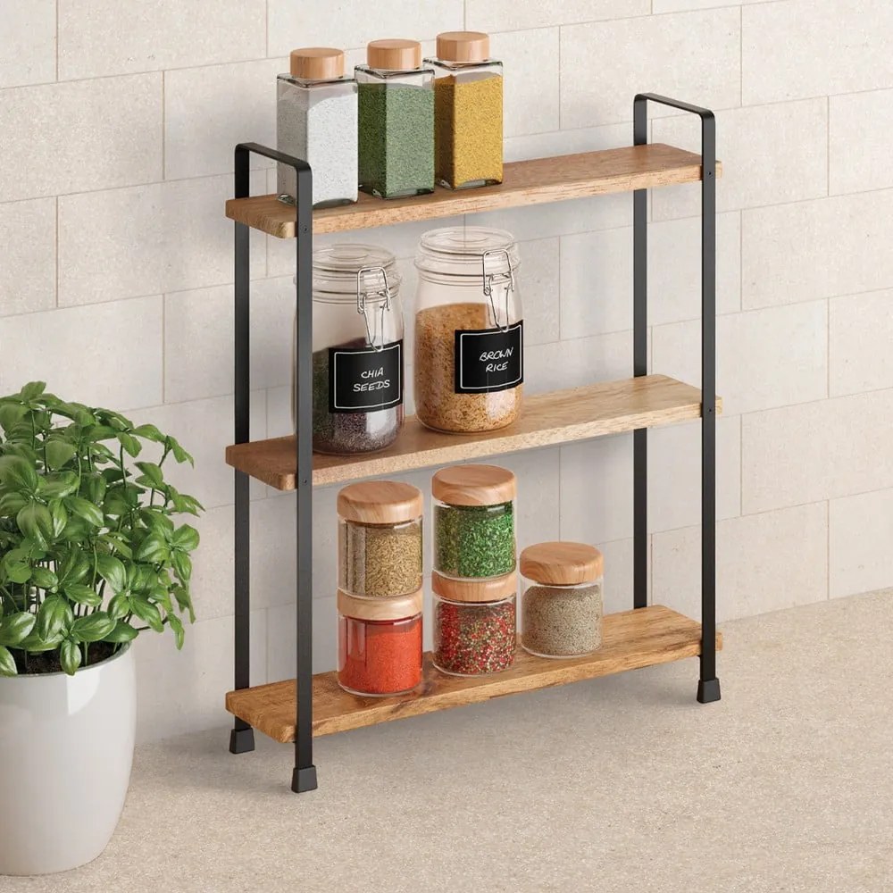 Organizer per spezie in legno York – Metaltex