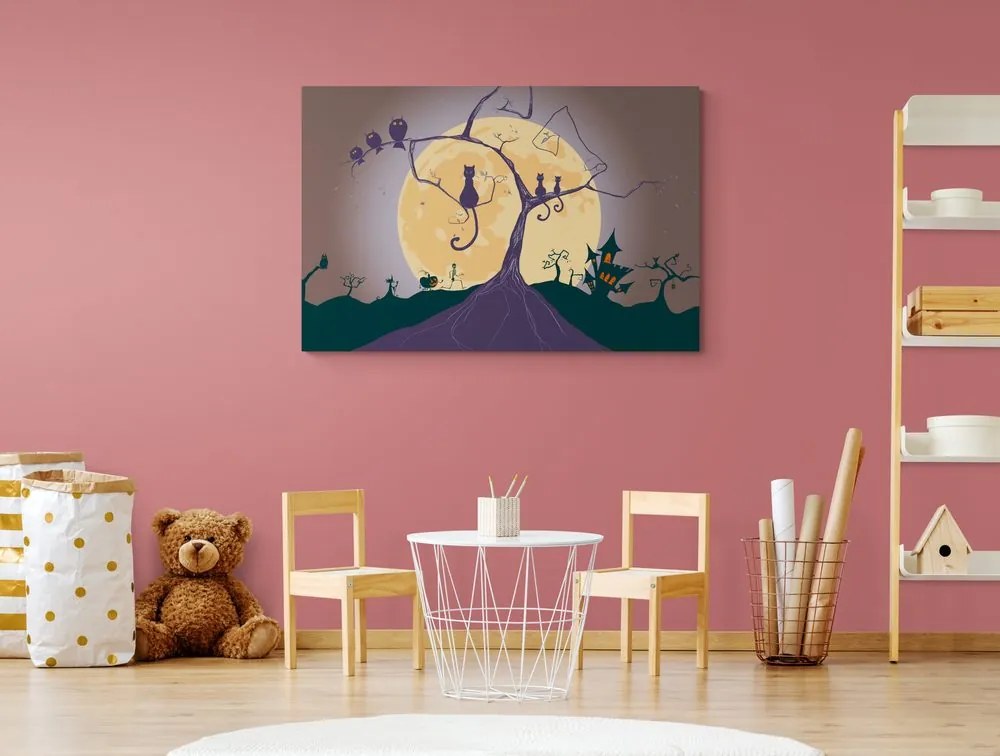 Quadro su tela – Spettri della notte