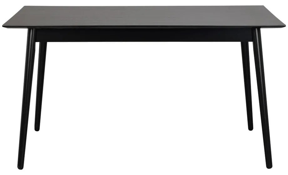 Tavolo da pranzo nero , 140 x 90 cm Lotta - Rowico