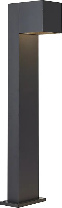 Lampada da esterno nera 65 cm con LED IP64, luce soffusa e solare - Charlene