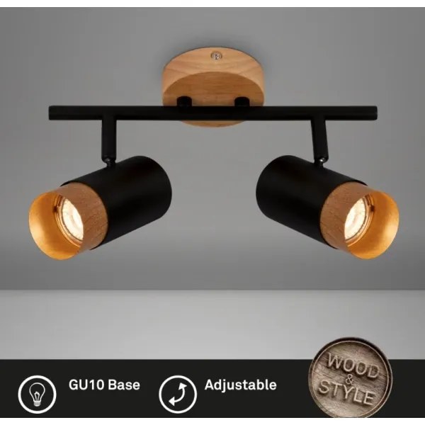 Briloner 2144025 - Faretto SPOT 2xGU10/9W/230V