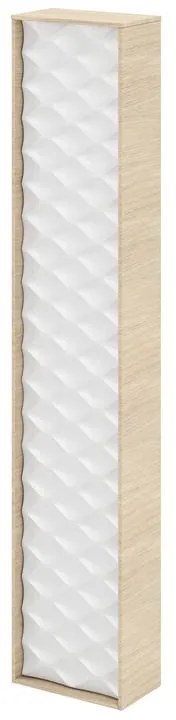 Colonna per mobile bagno Neo Frame SENSEA 1 anta P 17 x L 30 x H 154 cm laccato legno