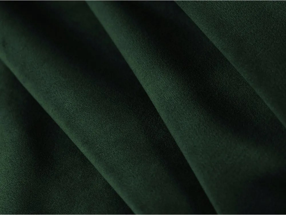 Divano verde scuro con rivestimento in velluto 180 cm Strino – Cosmopolitan Design