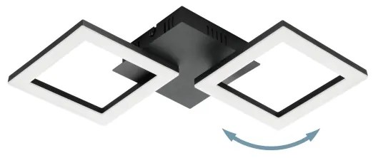 Eglo 900315 - Plafoniera LED dimmerabile PARANDAY-Z LED/15,5W/230V