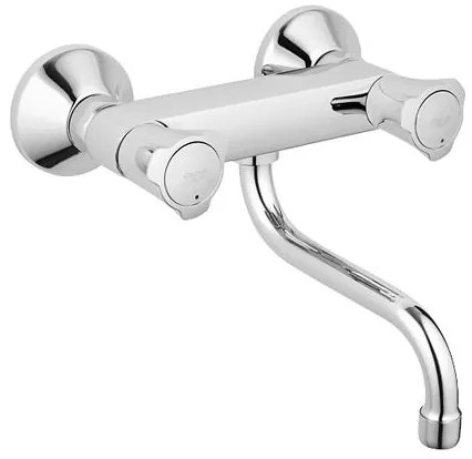 GROHE 31187001 - Miscelatore da parete per lavello COSTA L 200 mm, cromo lucido
