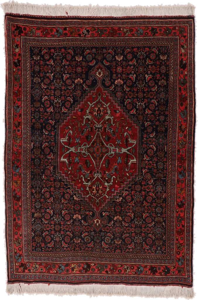 Bidjar Tappeto persiano 160x110 (Iran) Annodato A Mano