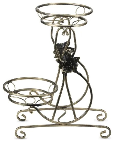 Portafiori 64x54 cm oro