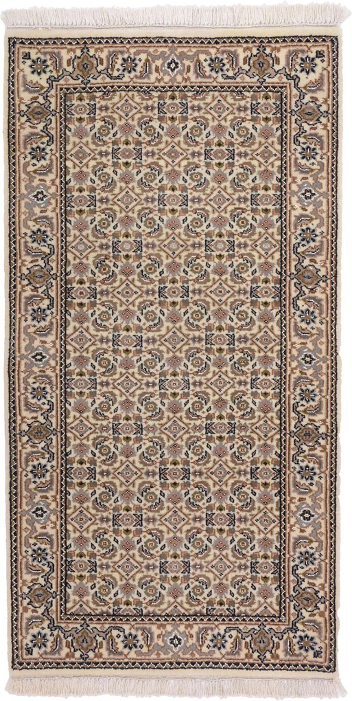 Herati Tappeto orientale 70 x 140 (Indian) Annodato A Mano