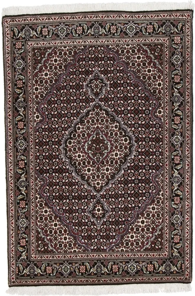 Tabriz Tappeto 150 x 100 Blu (Iran) Annodato A Mano