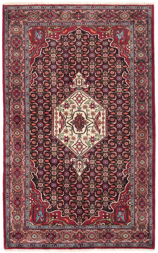 Bidjar Tappeto persiano 130x210 (Iran) Annodato A Mano