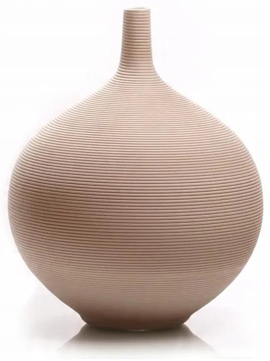 Vaso in ceramica 24 cm beige