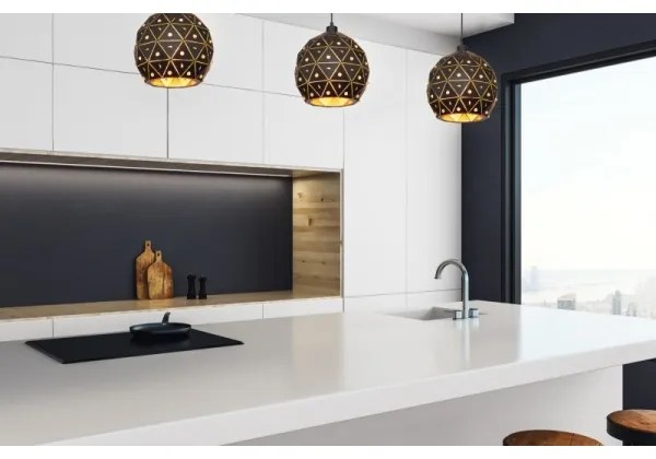 Globo 54029H - Lampadario a sospensione con filo JODIE 1xE27/60W/230V diametro 25 cm